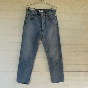 AGOLDE WOMEN JEANS 90’S PINCH WAIST HIGH RISE STRAIGHT